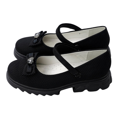 Mergaičių klasikiniai batukai YJ1620-1B BLACK - SKU00141